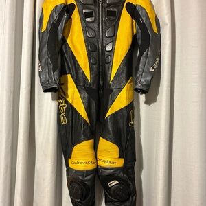CarbonStar Kobe Black and Yellow Racing Suit